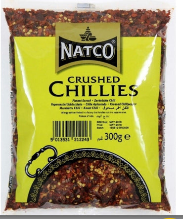 NATCO CRUSHED CHILLI 300G