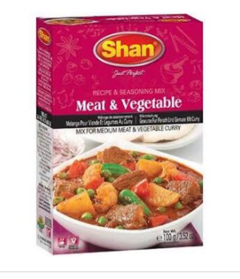 Shan Meat & Vegetable Masala 100g