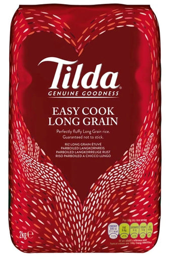 TILDA EASY COOK LONG GRAIN RICE 2KG