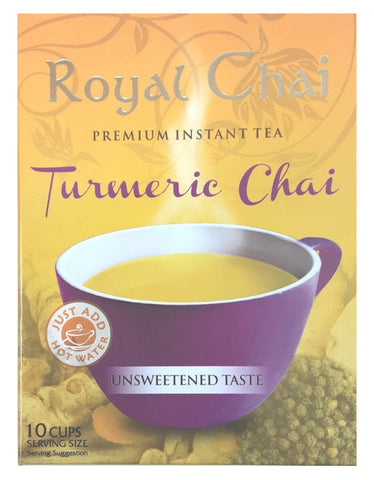 ROYAL CHAI TURMERIC  CHAI (UNSWEETENED)140g