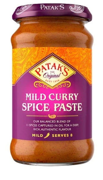 PATAK’S MILD CURRY SPICE PASTE 283G