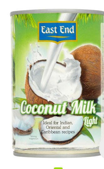 EAST END COCONUT MILK (light)  400ml