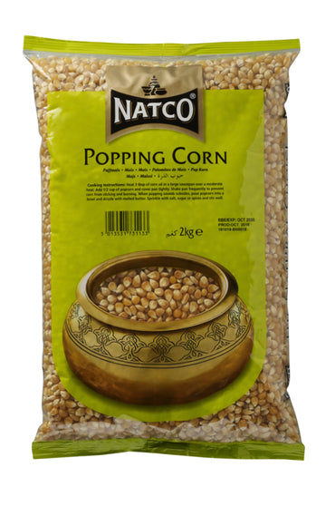 NATCO POPPING CORN 2KG