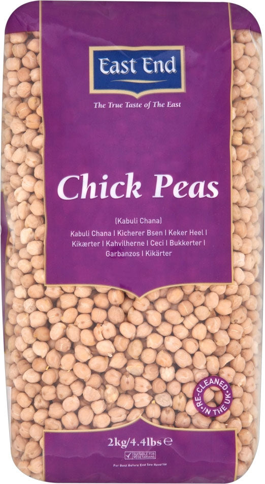 EAST END CHICK PEAS 2KG (BRICK PACK)