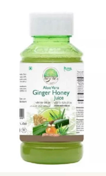 ARYAN ALOE VERA GINGER HONEY JUICE 1LTR