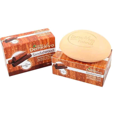 VATIKA DERMOVIVA SANDALWOOD LUMINATING SOAP 125G