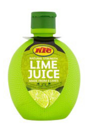 KTC NATURAL STRENGTH LIME JUICE 200ml