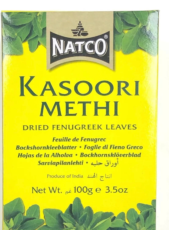 NATCO  KASURI METHI (DRIED FENUGREEK LEAVES) 100G