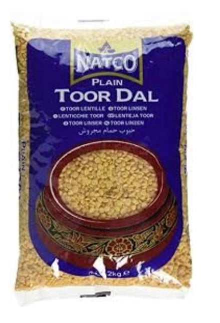 NATCO TOOR DAL PLAIN 2KG