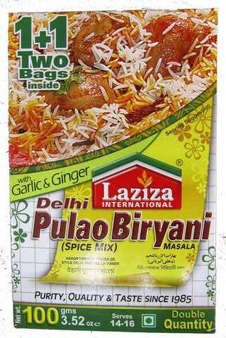 LAZIZA DELHI PULAO BIRYANI MASALA