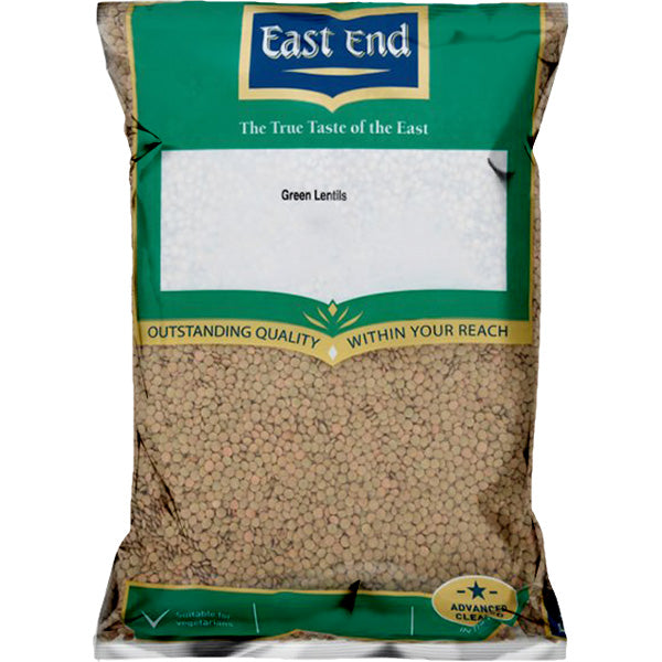 EAST END GREEN LENTILS 1KG