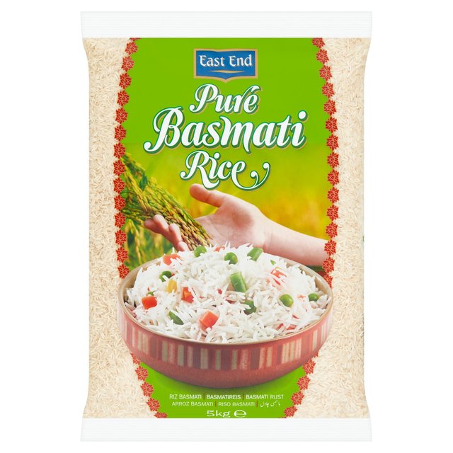 EAST END PURE BASMATI RICE 5KG