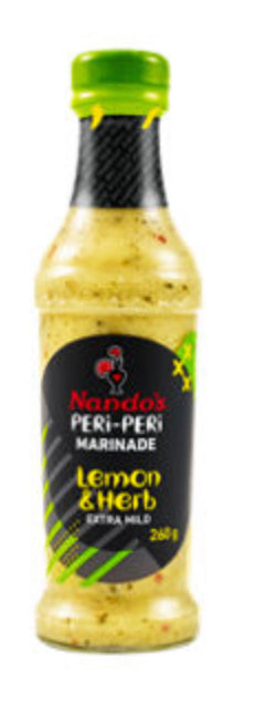 NANDO’S PERI-PERI MARINADE LEMON & HERB EXTRA MILD 260g