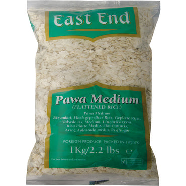 EAST END PAWA MEDIUM (FLATTENED RICE) 1KG