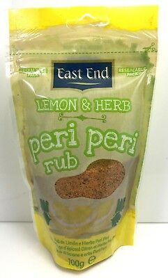 EAST END PERI PERI RUB (LEMON & HERB) 100G