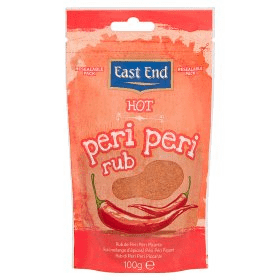 EAST END PERI PERI RUB (HOT) 100G