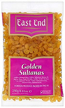 EAST END GOLDEN SULTANAS 250G