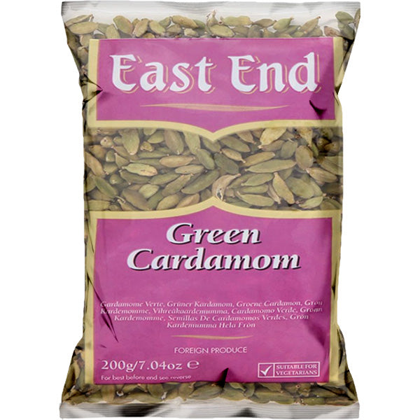 EAST END GREEN CARDAMOM 200G