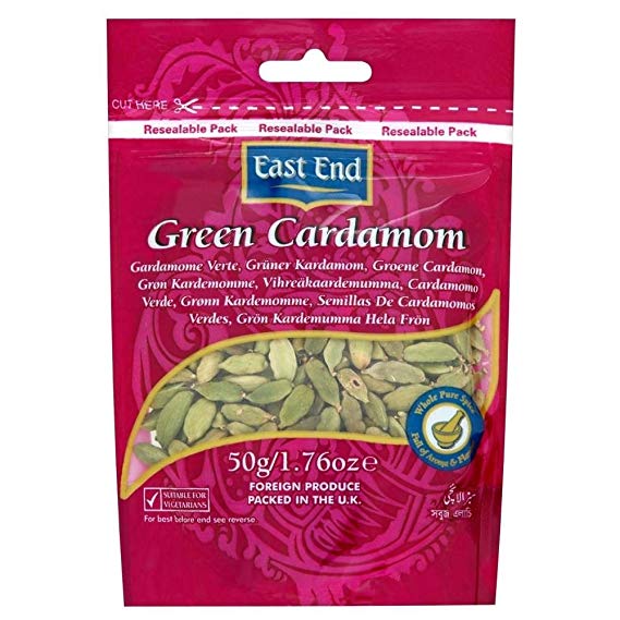 EAST END GREEN CARDAMOM 50G