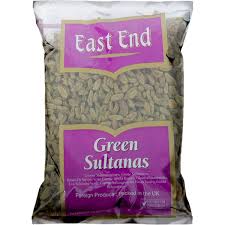 East End Green Sultanas 100G