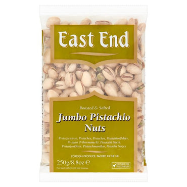 EAST END JUMBO PISTACHIO NUTS(ROASTED & SALTED) 250G