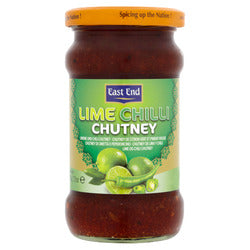 EAST END LIME CHILLI CHUTNEY 340G