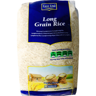 EAST END LONG GRAIN RICE 1KG
