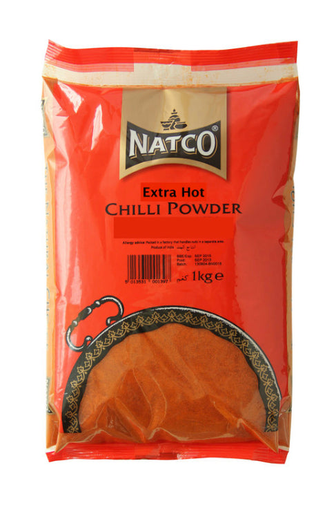 NATCO EXTRA HOT CHILLI  POWDER 400G