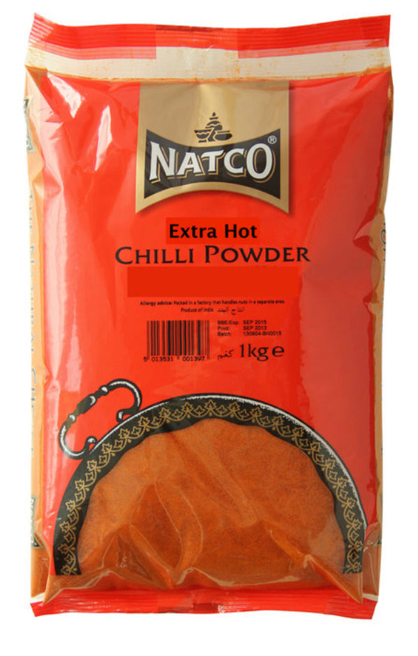 NATCO EXTRA HOT CHILLI POWDER 1KG