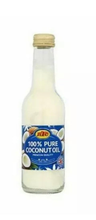 KTC 100% PURE COCONUT OIL 250 ml (BOTTLE)