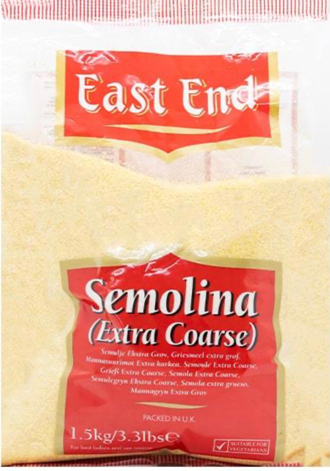 EAST END SEMOLINA (EXTRA COARSE)1.5KG