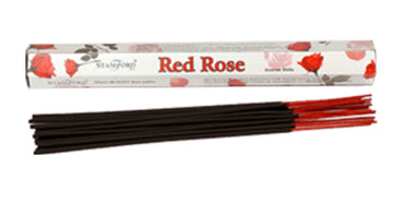 STAMFORD RED ROSE  INCENSE 20STK