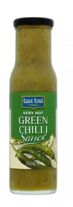 EAST END VERY HOT GREEN CHILLI SAUCE 260g