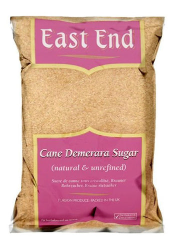 EAST END CANE DEMERARA SUGAR 2kg