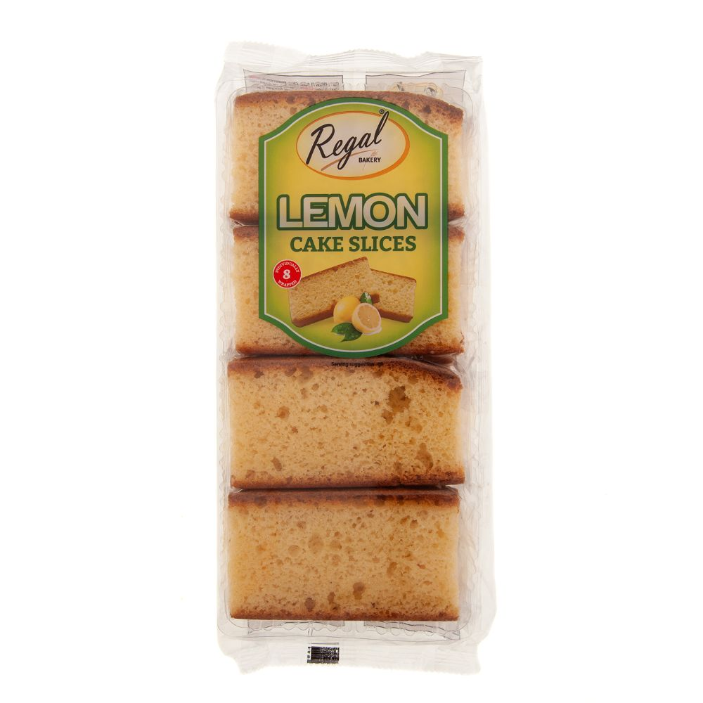 REGAL BAKERY LEMON CAKE SLICES 400G