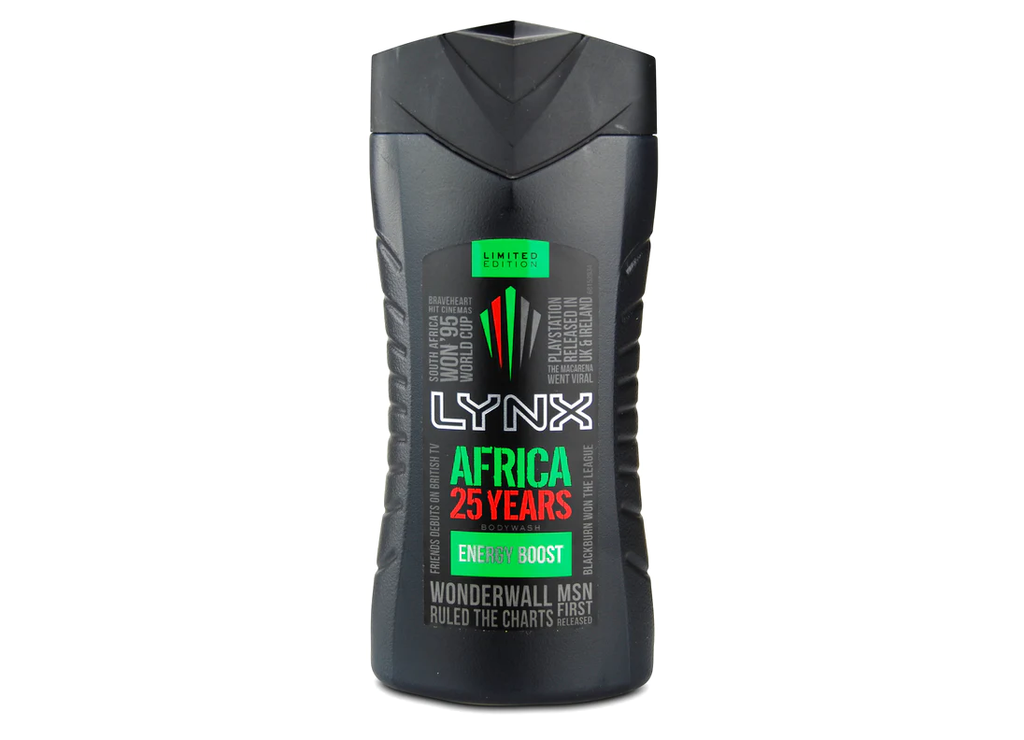 LYNX AFRICA 25 YEARS ENERGY BOOST 250ML