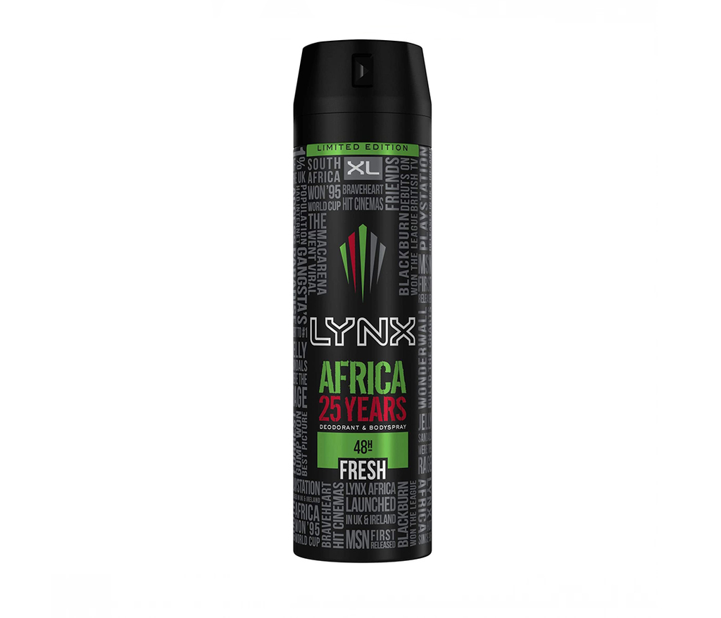 LYNX AFRICA 25 YEARS 48HR 200ML