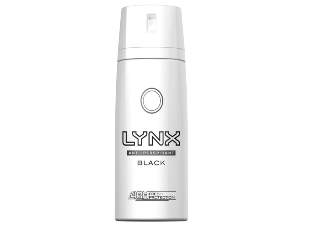 LYNX ANTI-PERSPIRANT BLACK 48HR 150ML