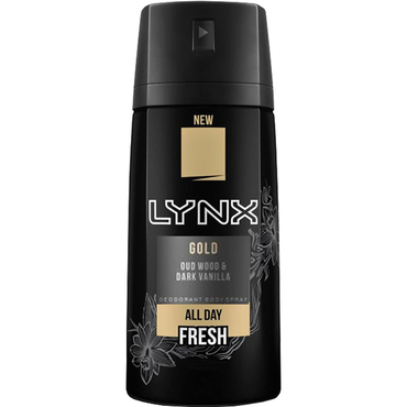 LYNX GOLD OUD WOOD AND DARK VANILLA 48HR 200ML