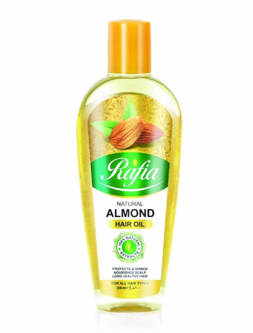 RAFIA NATURAL ALMOND HAIR OIL 200ML