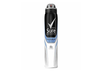 SURE MEN INVISIBLE ICE FRESH 48HR 250ML