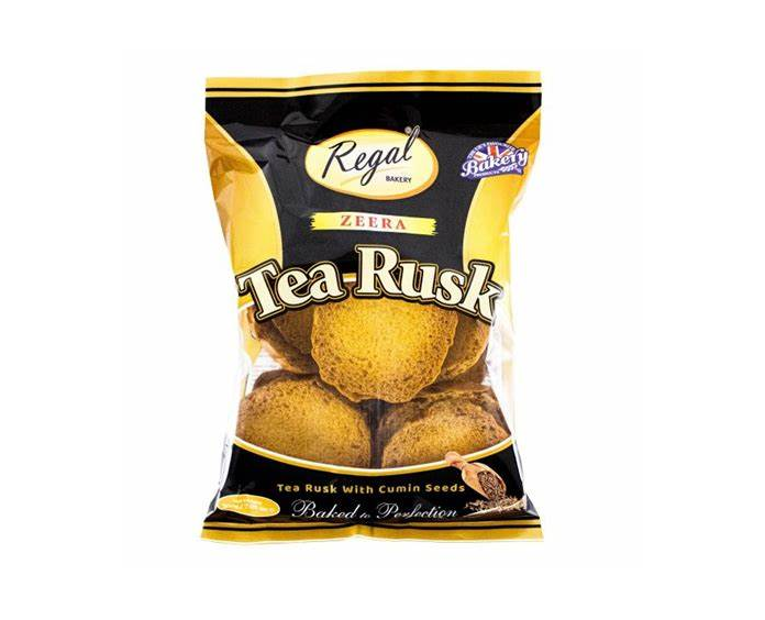 REGAL BAKERY ZEERA TEA RUSK 200G