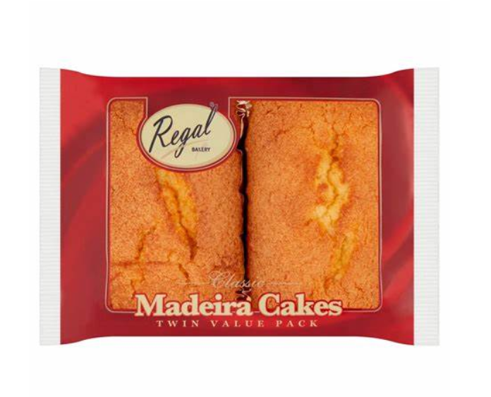 REGAL BAKERY CLASSIC MADERIA CAKES TWIN PACK