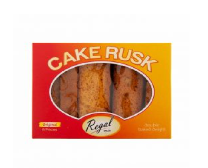 REGAL BAKERY CAKE RUSK ORIGINAL 8'S