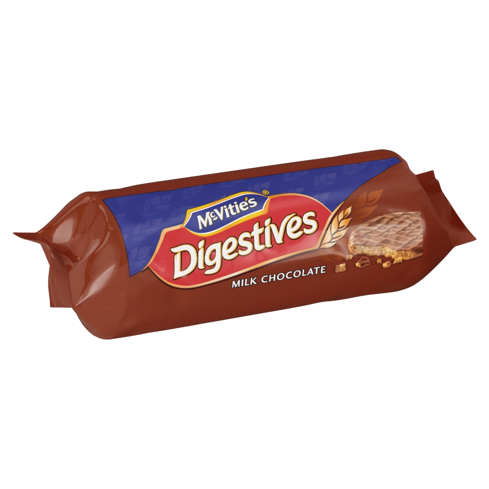 MCVITIE'S DIGESTIVES MILK CHOCOLATE 266G