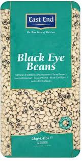 EAST END BLACK EYE BEANS 2KG (BRICK PACK)