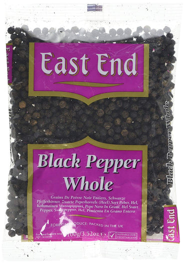 EAST END BLACK PEPPER WHOLE 100G