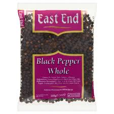 EAST END BLACK PEPPER  WHOLE 300G