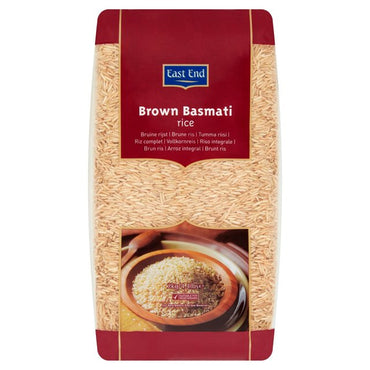 EAST END BROWN BASMATI RICE 1KG