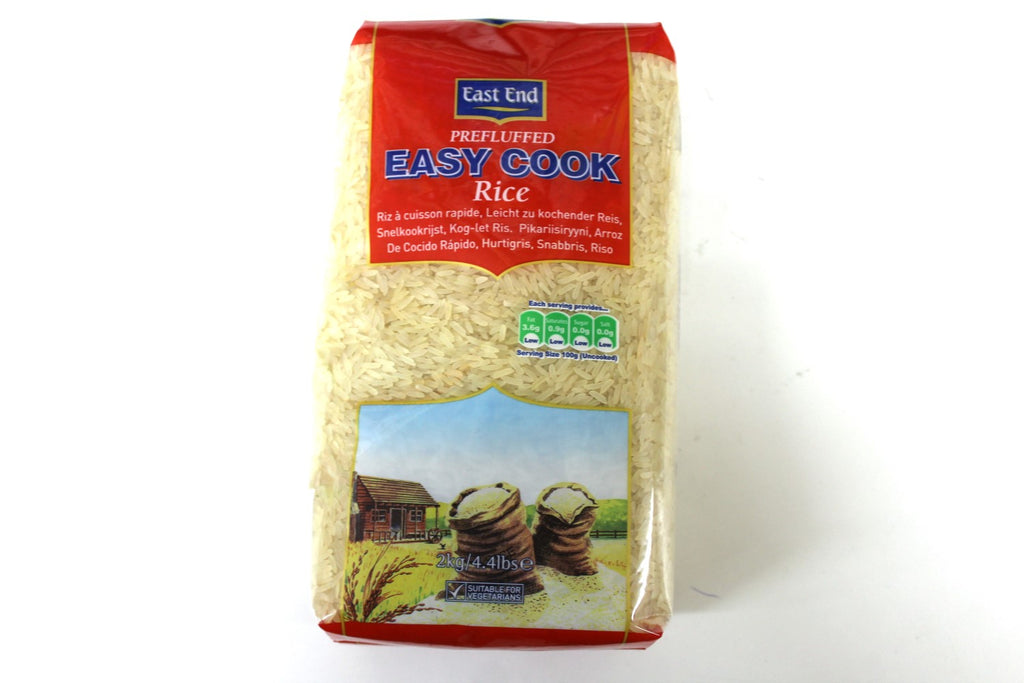 EAST END EASY COOK RICE (FREE LUFFED) 500G